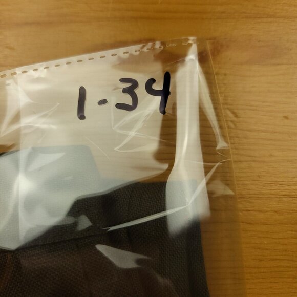 Tabolts Womens 4 P Petite Olive‎ 100% Irish Linen Pants Breathable Lightweight - Picture 10 of 11